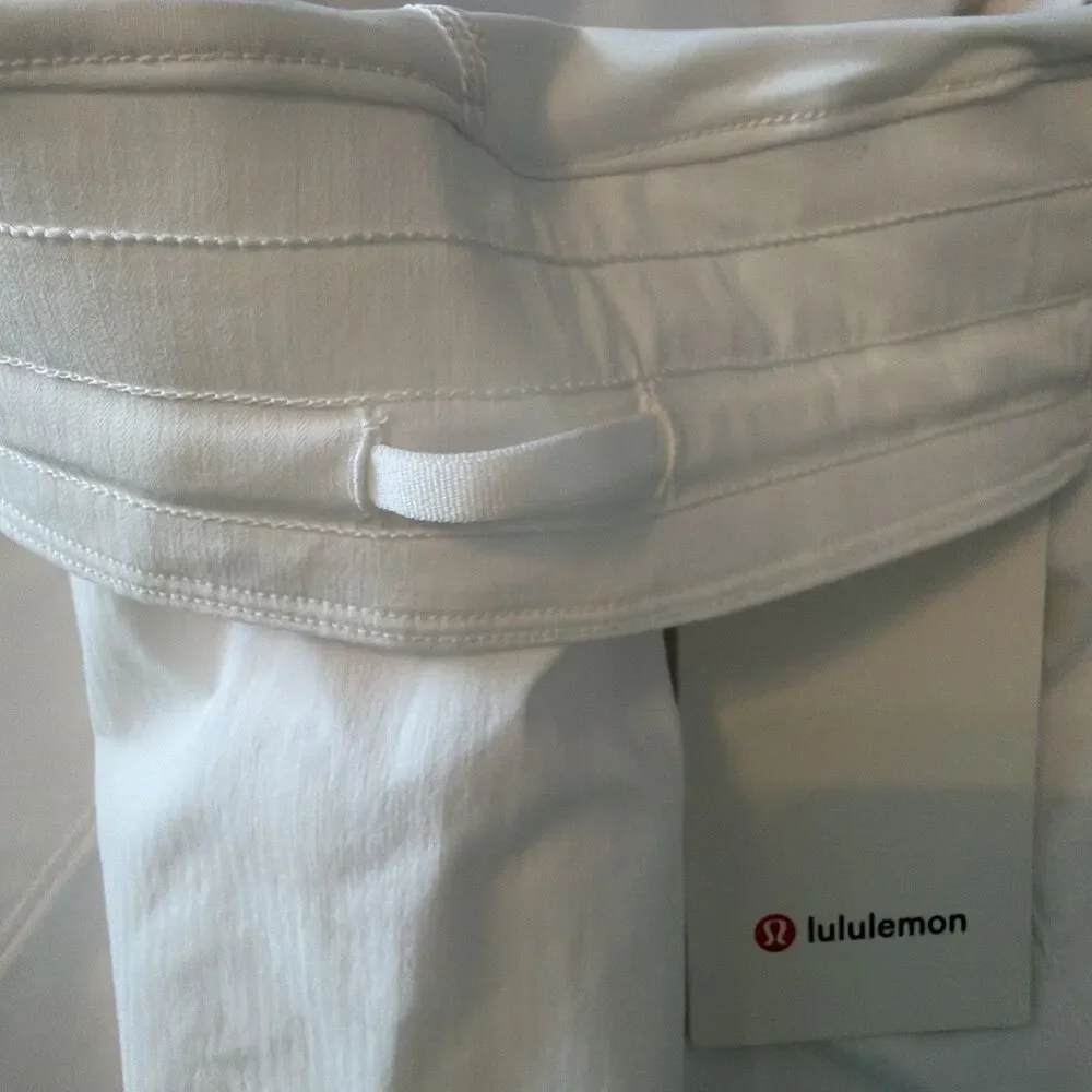 NWT Lululemon Sz 2 Long Hotty Hot HR High-Rise White Athletic Skirt Skort Tennis - Picture 13 of 16